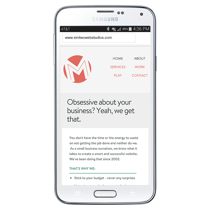 You need a mobile site yesterday