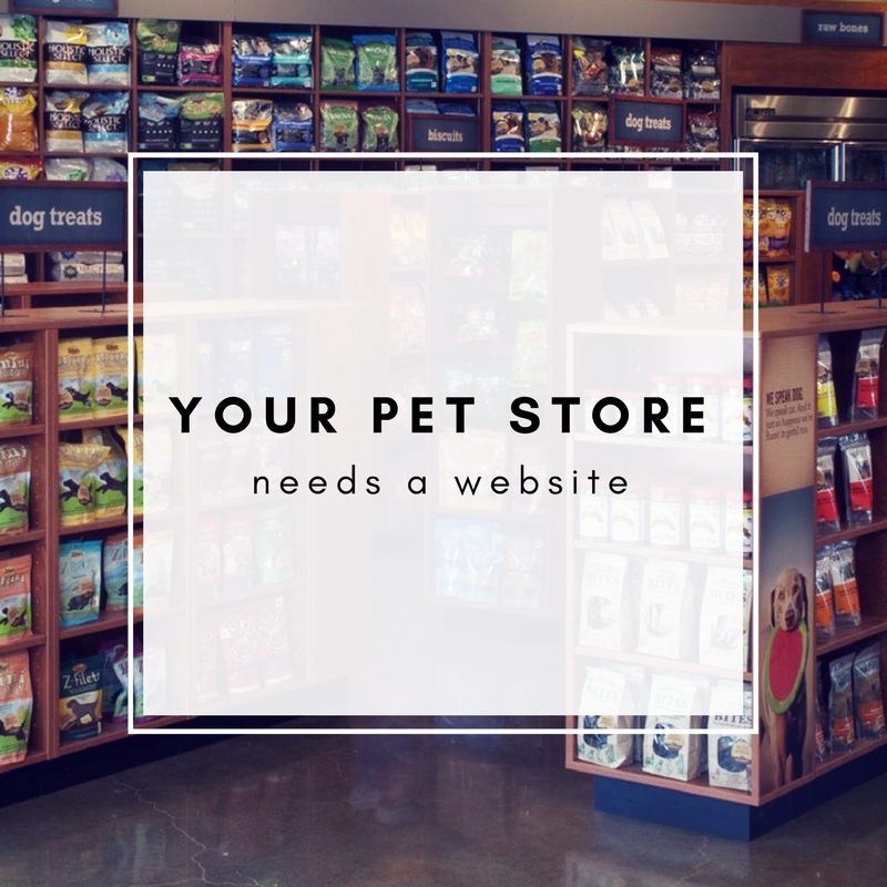 Does my pet store need a website?