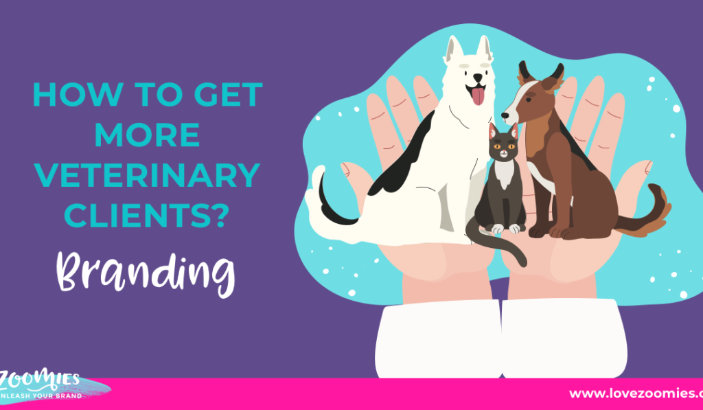 How to get more veterinary clients? Branding. 1