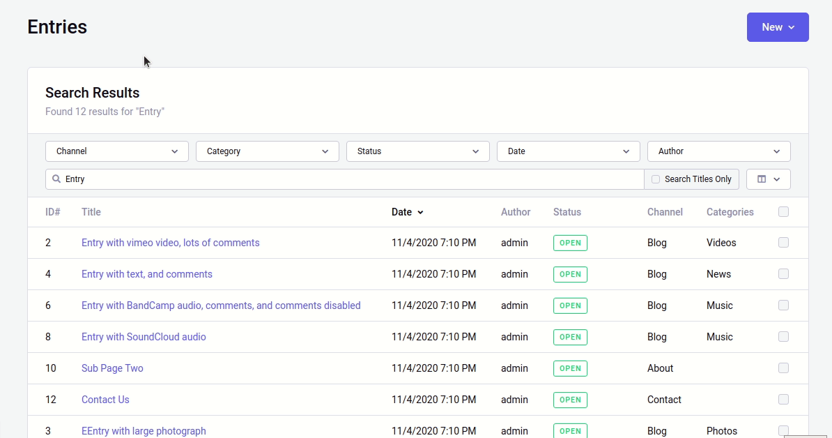 entry-filter ExpressionEngine developer MIA or unreliable. We can help! 2