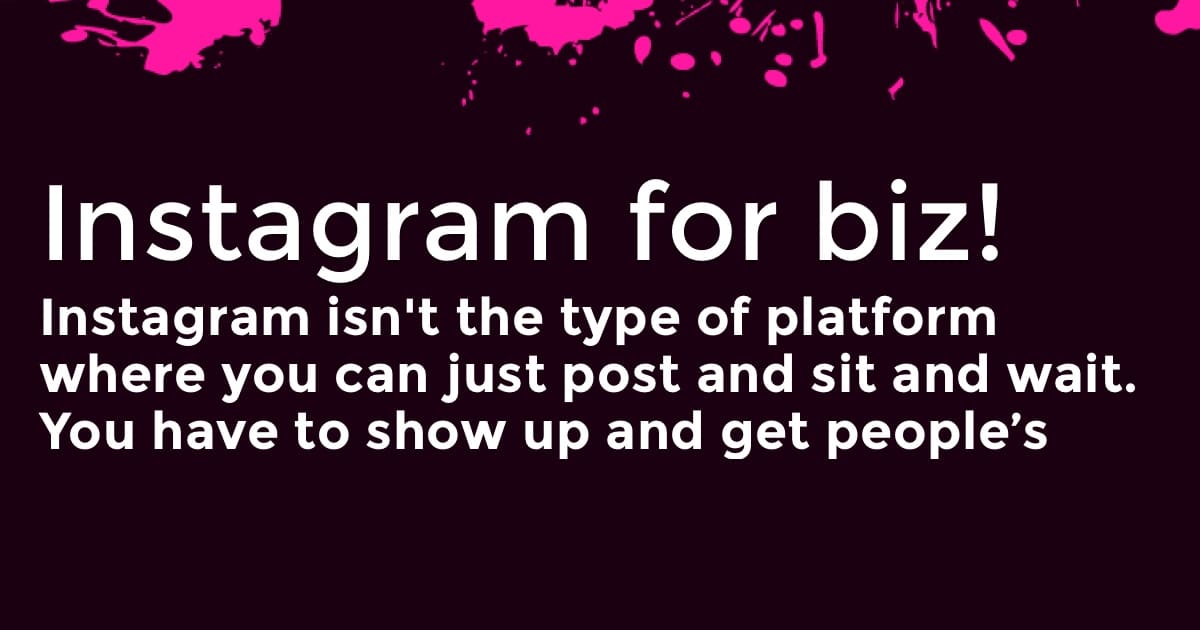Instagram for business: how to get started